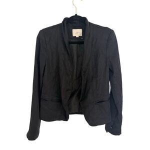 Loft lyocell black blazer S